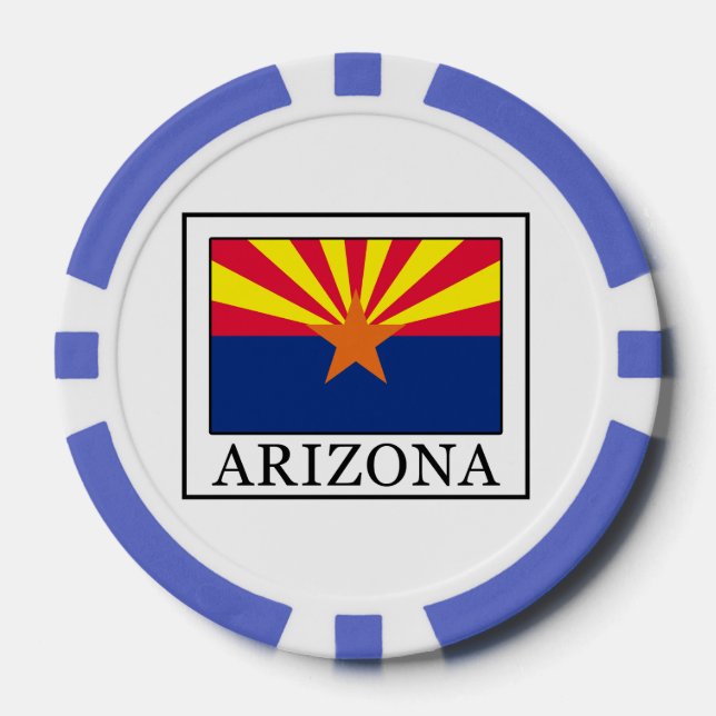 Arizona Poker Chips (Front)
