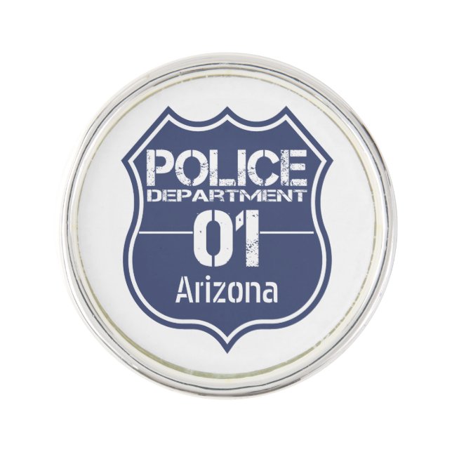 Arizona Police Department Shield 01 Pin (Front)