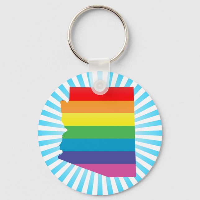 arizona pride. keychain (Front)