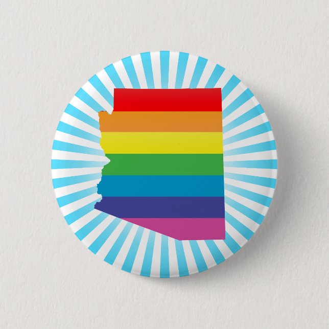 arizona pride. pinback button (Front)