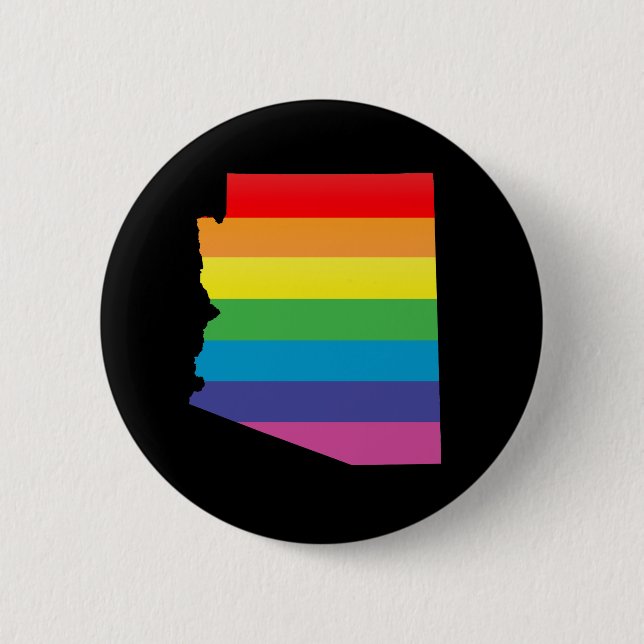 arizona pride. pinback button (Front)