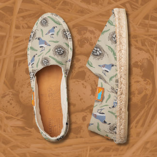 Arizona Quail Inspired Pattern Espadrilles