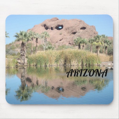 Arizona Red Rock Photo Phoenix Landmark Landscape Mouse Pad