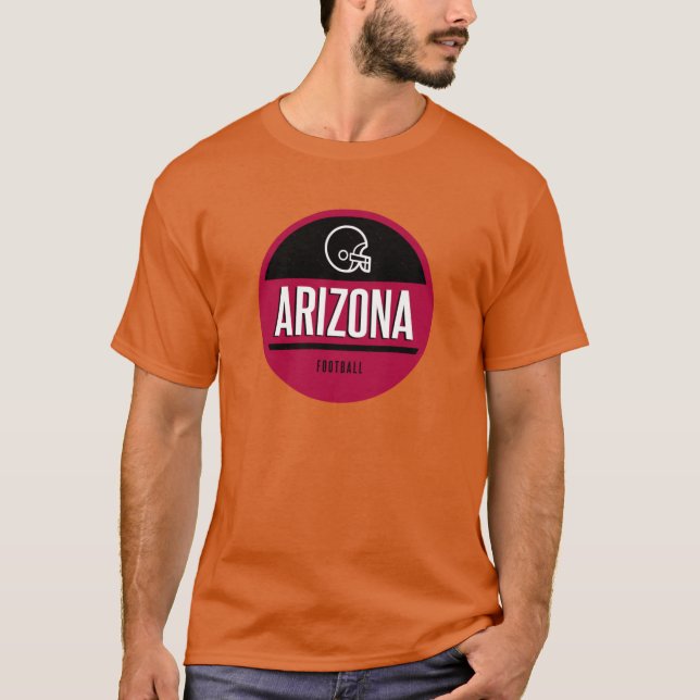 Arizona retro football T-Shirt (Front)