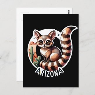 Arizona, Ringtail, Postcrossing