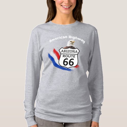 Arizona Route 66 American Highway  T_Shirt