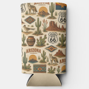 Arizona Route 66 Desert Chill Seltzer Can Cooler