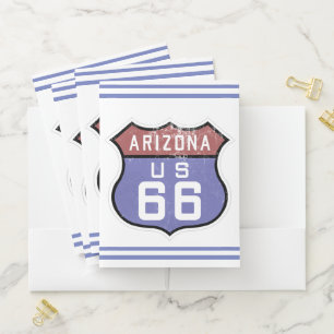Arizona Route 66 Pocket Folder