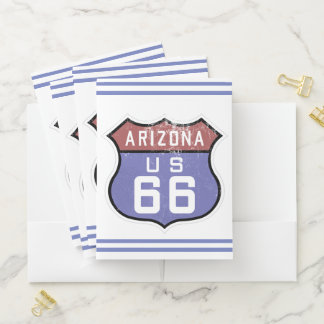 Arizona Route 66 Pocket Folder