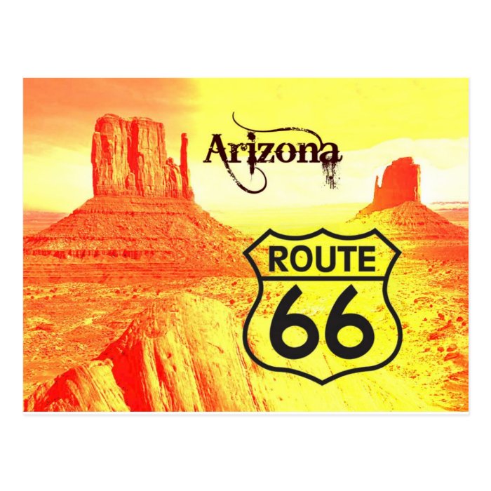 Arizona Route 66 Post Card