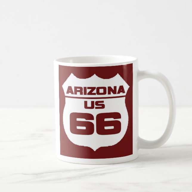 Arizona Route 66 t-shirt Coffee Mug (Right)