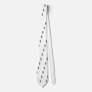 Arizona Saguaro Cactus Christmas Lights Neck Tie
