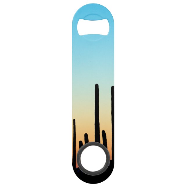 Arizona! Saguaro Sunset Speed Bottle Opener (Back)