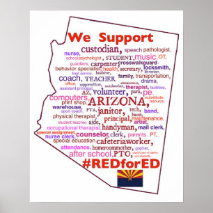 Arizona School Support Poster