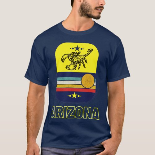 Arizona Scorpion Sun Heat and Scorpions T_Shirt