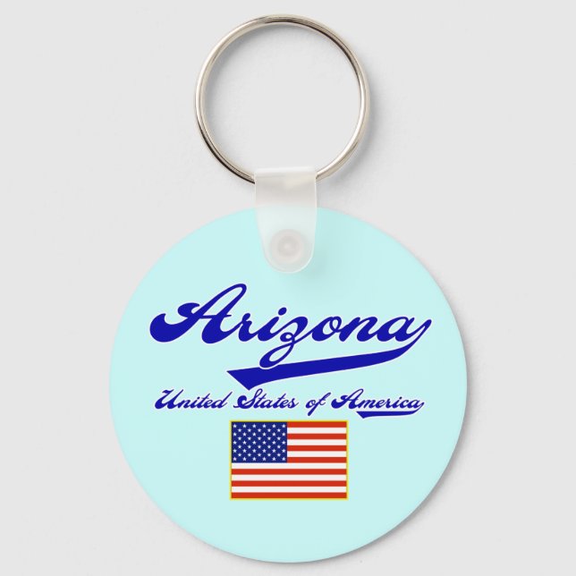 Arizona Script Keychain (Front)