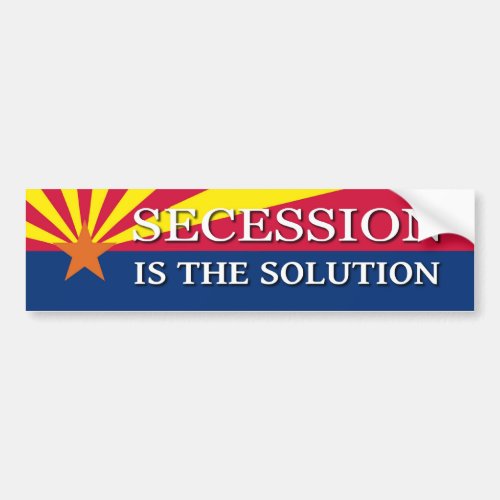 Arizona Secession Bumper Sticker