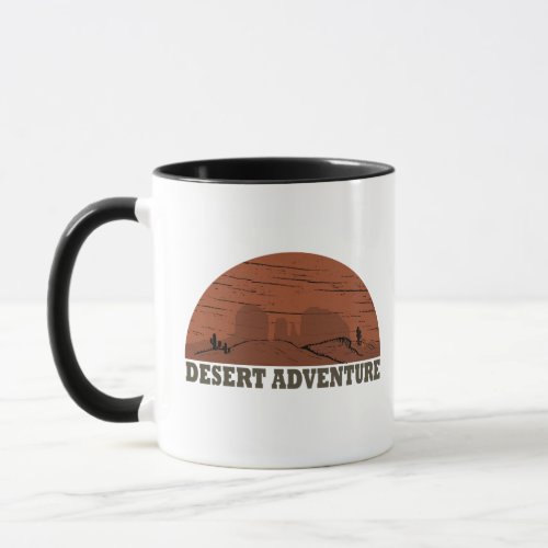 Arizona Sedona Desert landscape sunset vintage Mug