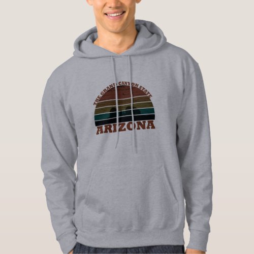 Arizona sedona Grand canyon landscape retro Hoodie