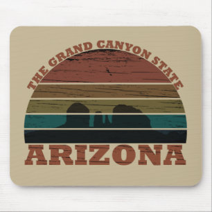 Arizona sedona Grand canyon landscape retro Mouse Pad