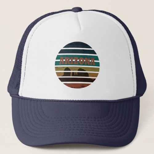 Arizona Sedona landscape az vintage Trucker Hat