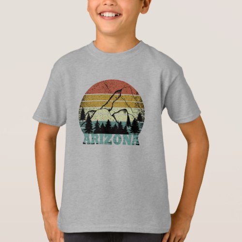 Arizona Sedona landscape vintage retro az T_Shirt