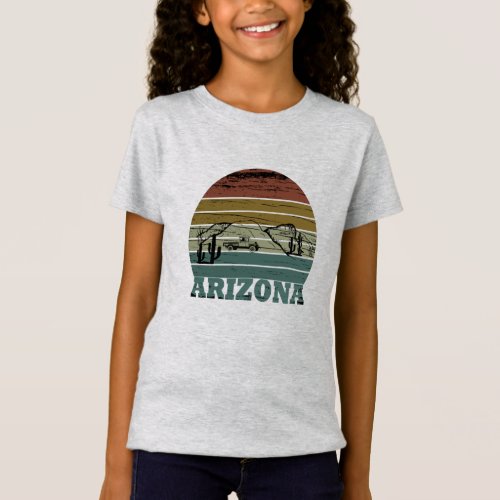 Arizona Sedona landscape vintage retro az T_Shirt