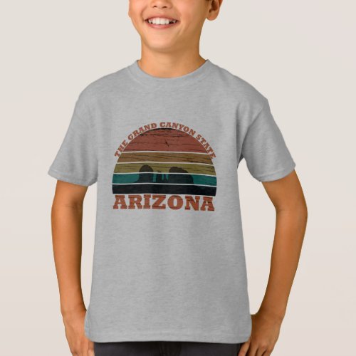 Arizona Sedona landscape vintage retro az T_Shirt