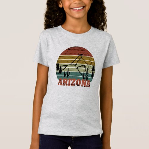 Arizona Sedona landscape vintage retro az T_Shirt