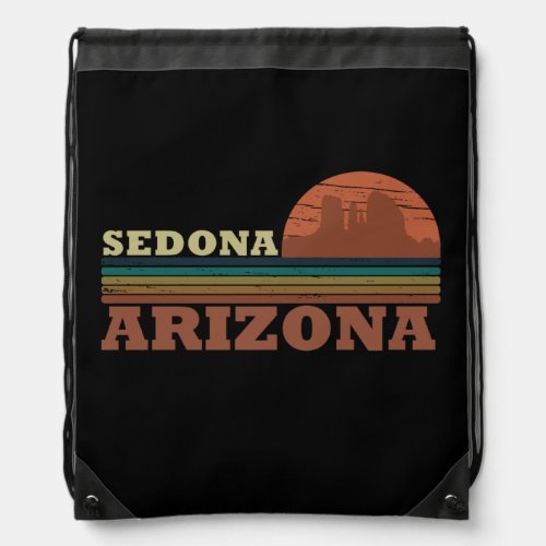 Arizona Sedona vintage Drawstring Bag