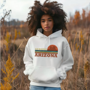 Arizona Sedona vintage sunset az retro Hoodie