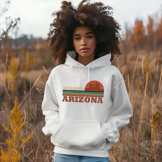 Arizona Sedona vintage sunset az retro Hoodie (Creator Uploaded)
