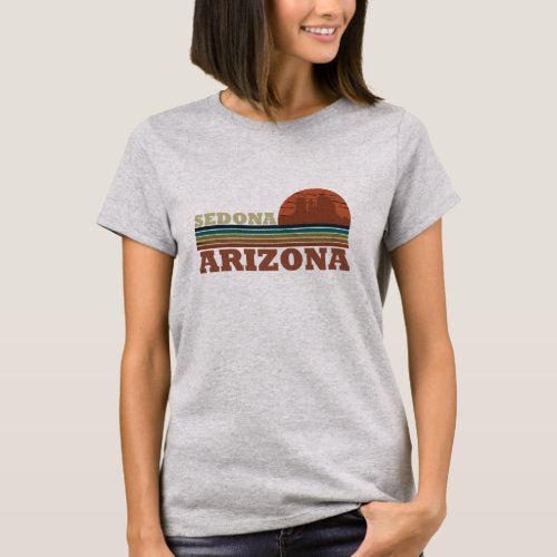 Arizona Sedona vintage sunset az retro T_Shirt