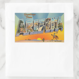 Arizona, Sheet of 4 Arizona stickers | Zazzle