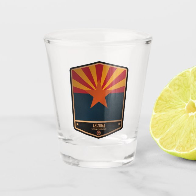 Arizona Shot Glass (Front)