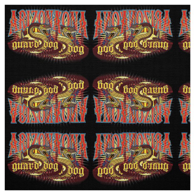 Arizona Snake Art Fabric (Swatch)