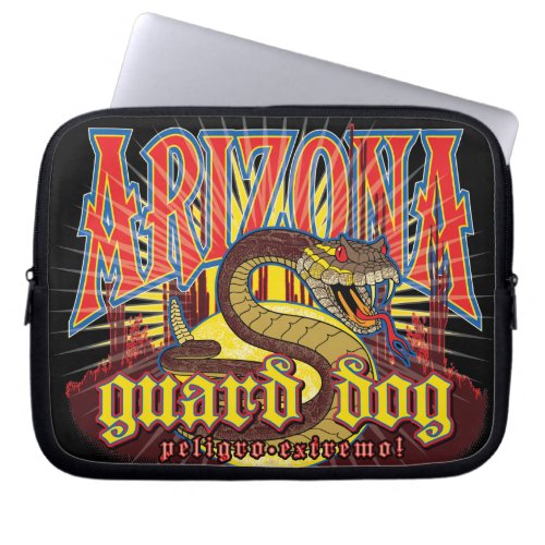 Arizona Snake Art Laptop Sleeve