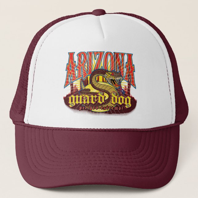 Arizona Snake on Guard Trucker Hat
