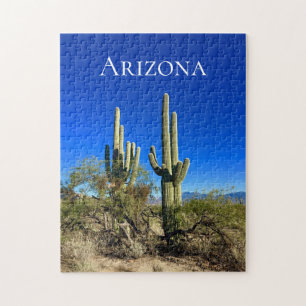 Arizona Southwest Desert Cactus Jigsaw Puzzle