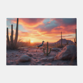 Arizona Southwest Desert Roadrunner Doormat