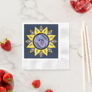 Arizona Southwestern Sun Kokopelli  Napkins