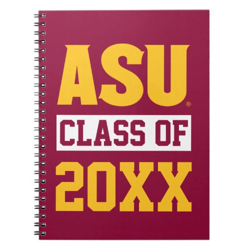 Arizona State Alumni Class Of Notebook