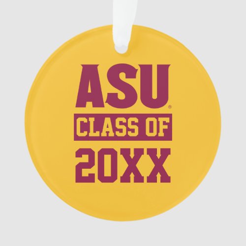Arizona State Alumni Class Of Ornament