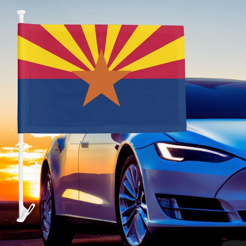Arizona State Car Flag
