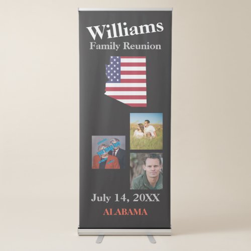 ARIZONA STATE Family Reunion Create Your Own Retractable Banner
