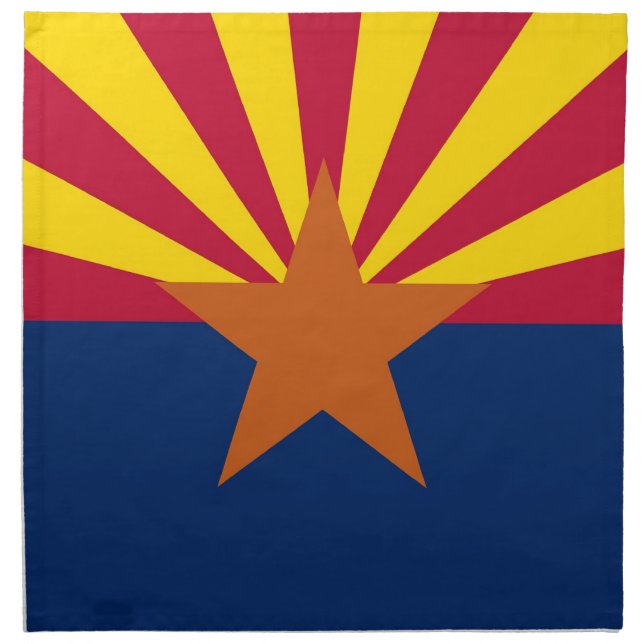 Arizona State Flag American MoJo Napkin (Front)
