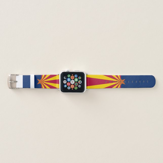 Arizona State Flag Apple Watch Band (Front)