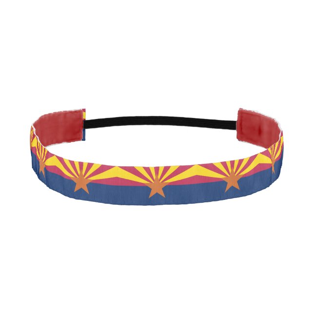 Arizona State Flag Athletic Headband (Front)