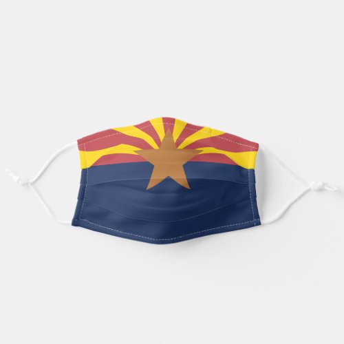Arizona State Flag AZ USA American Patriotic Adult Cloth Face Mask