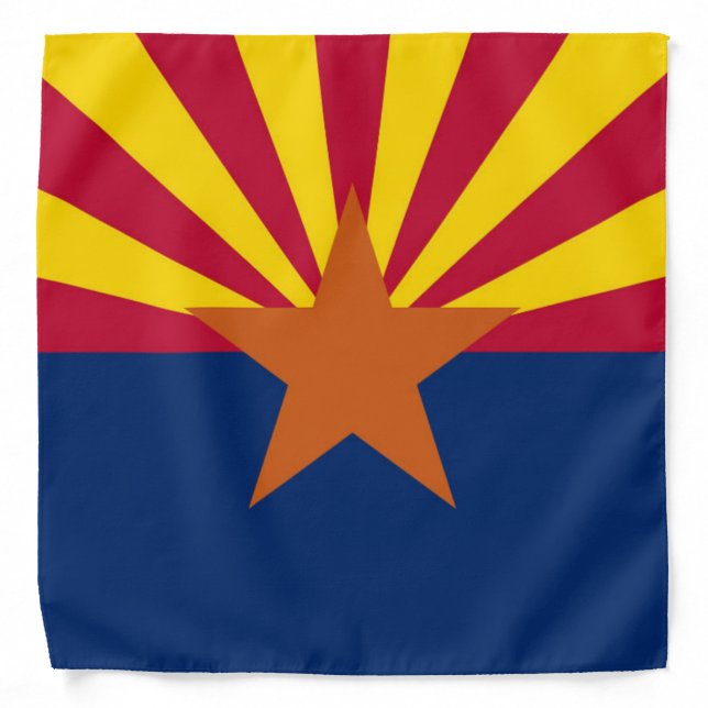 Arizona state flag bandana (Front)
